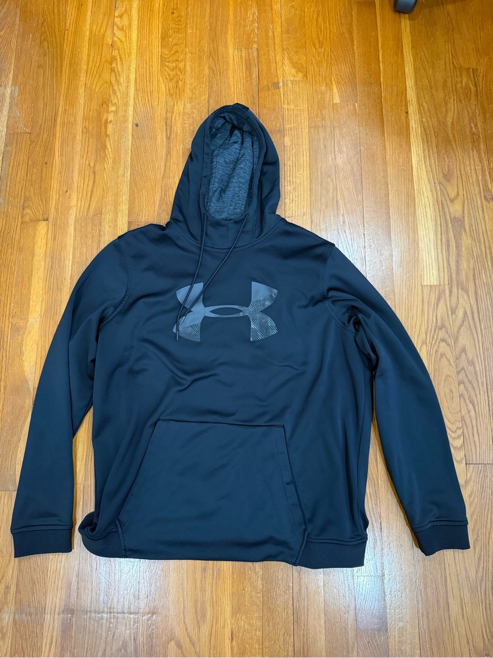Under Armour Men's Black Performance Hoodie with Logo